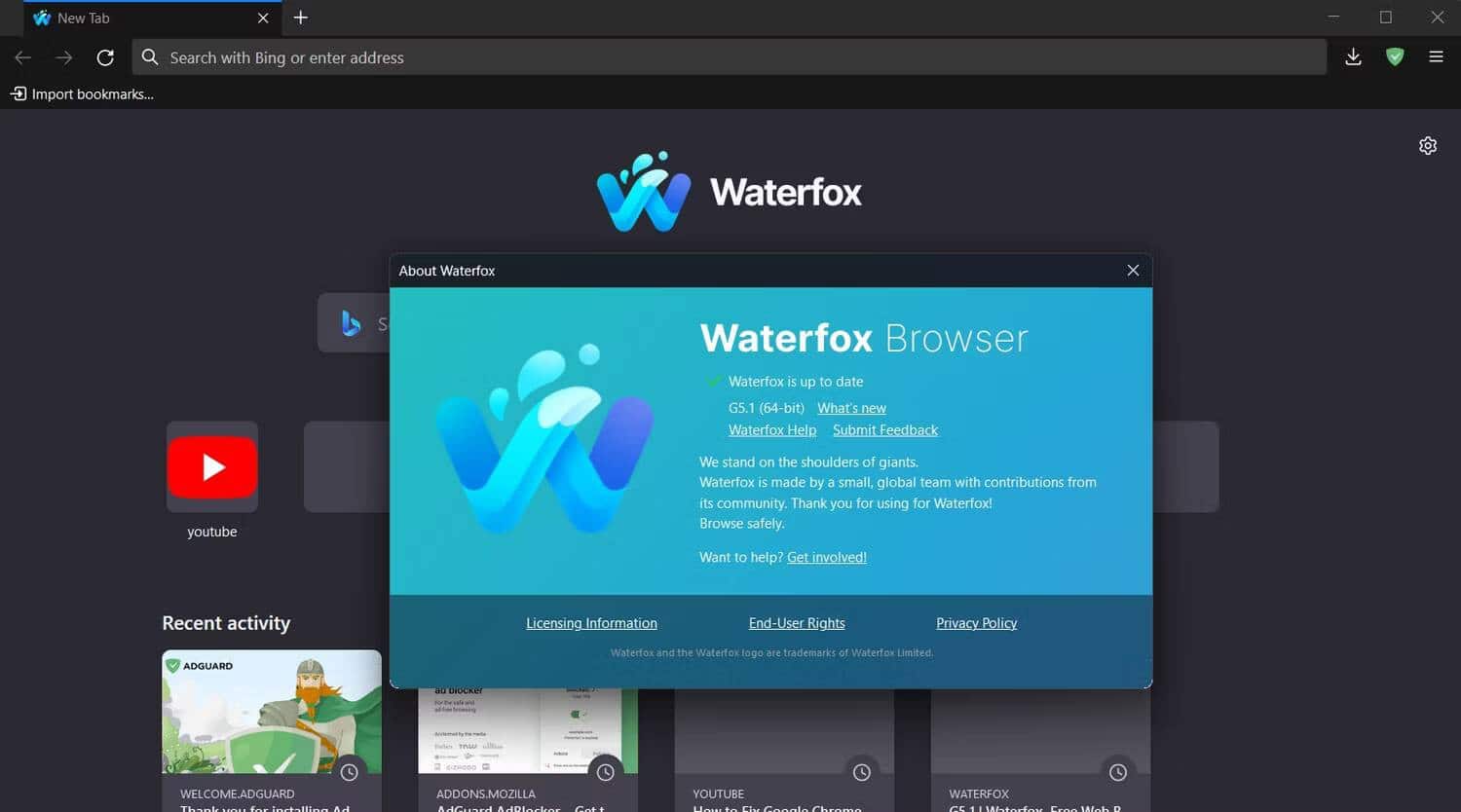 صورة لـ إصلاحات يجب تجربتها عندما لا يقوم Waterfox بتحميل صفحات الويب على Windows | 15IIgy5trFJpMeu3_jb2lGA-DzTechs