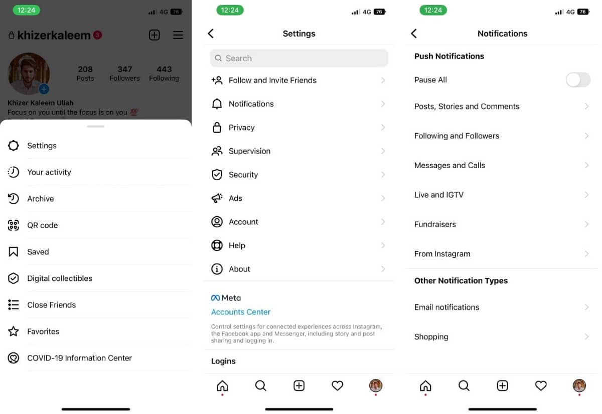 صورة لـ هل لا تتلقى إشعارات Instagram؟ إليك كيف تُصلحها | 1WbMAPNdR9f1Y3XvoWh1mPA-DzTechs