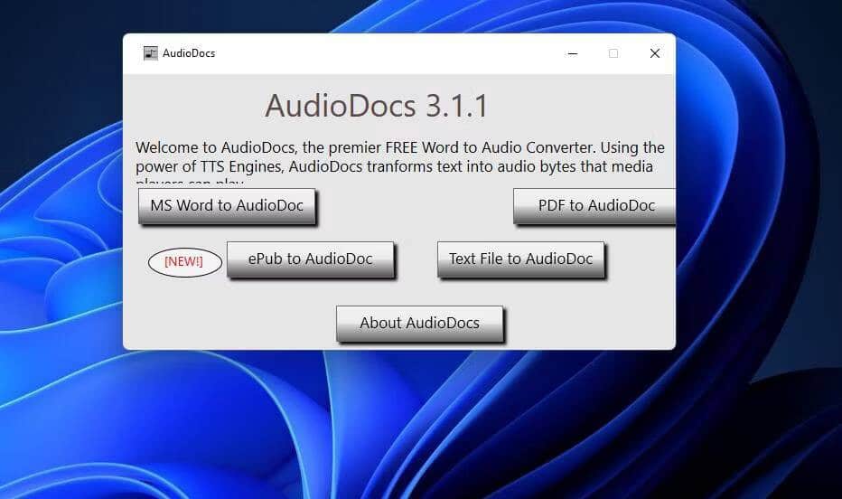 صورة لـ كيفية تحويل المُستندات إلى ملفات WAV و MP3 في Windows 11 | 1VFPs2nVR3F6i8wYQQPAowQ-DzTechs