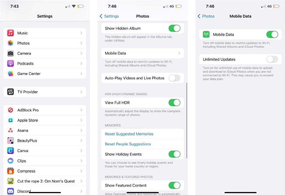 صورة لـ طرق لإصلاح عدم مزامنة “صور iCloud” على الـ iPhone | 1_7bopiXErVo865mSgCwWmg-DzTechs