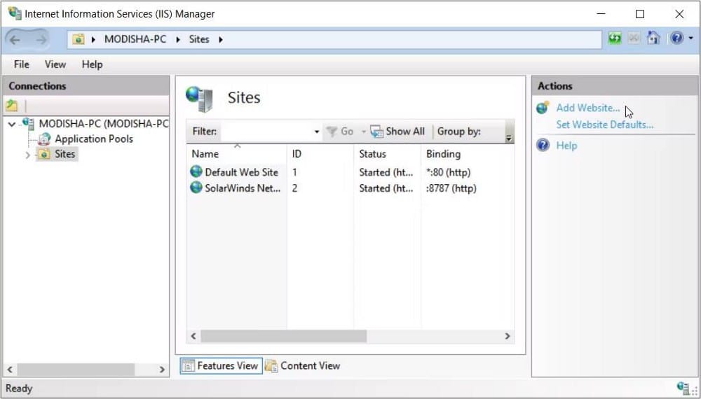 صورة لـ طرق فتح مدير “خدمات معلومات الإنترنت” (IIS) لـ Windows | 1aeruvxvP25m2tAKA3V-OZQ-DzTechs