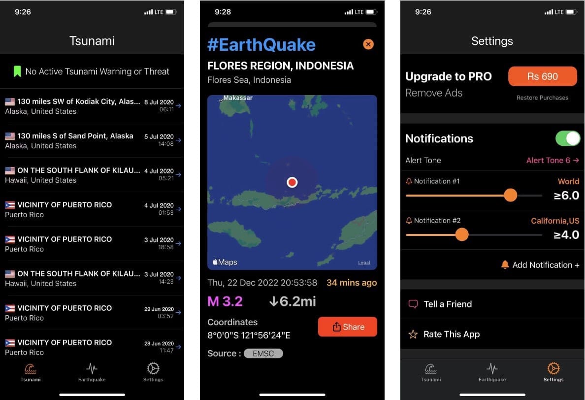 صورة لـ أفضل التطبيقات لتنبيهات الزلازل وتتبعها على iPhone | 1ert2NZ7uzIvgmjDeWwRToA-DzTechs