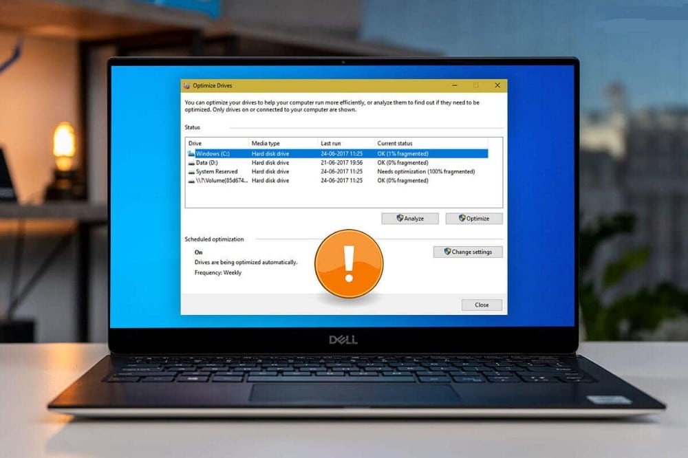 صورة لـ كيفية إصلاح عدم عمل أداة “إلغاء تجزئة القرص” في Windows | 1vNnt7WBB0s3UnNWvTt2bKA-DzTechs