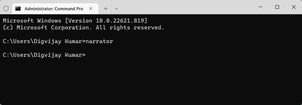 صورة لـ كيفية بدء تشغيل الراوي في Windows 11 | 12ma7xQ1y1OSt_3YkDDkkmg-DzTechs