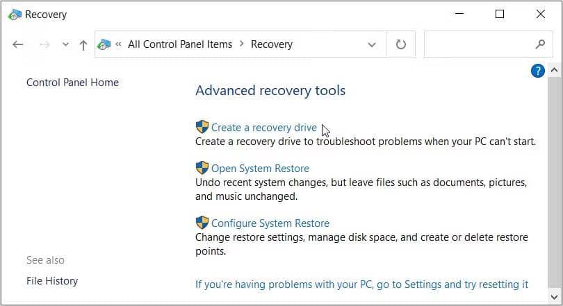 صورة لـ طرق لفتح أداة “محرك أقراص للاسترداد” على Windows | 1_1R_94oQqq_1mSwKVoxibQ-DzTechs