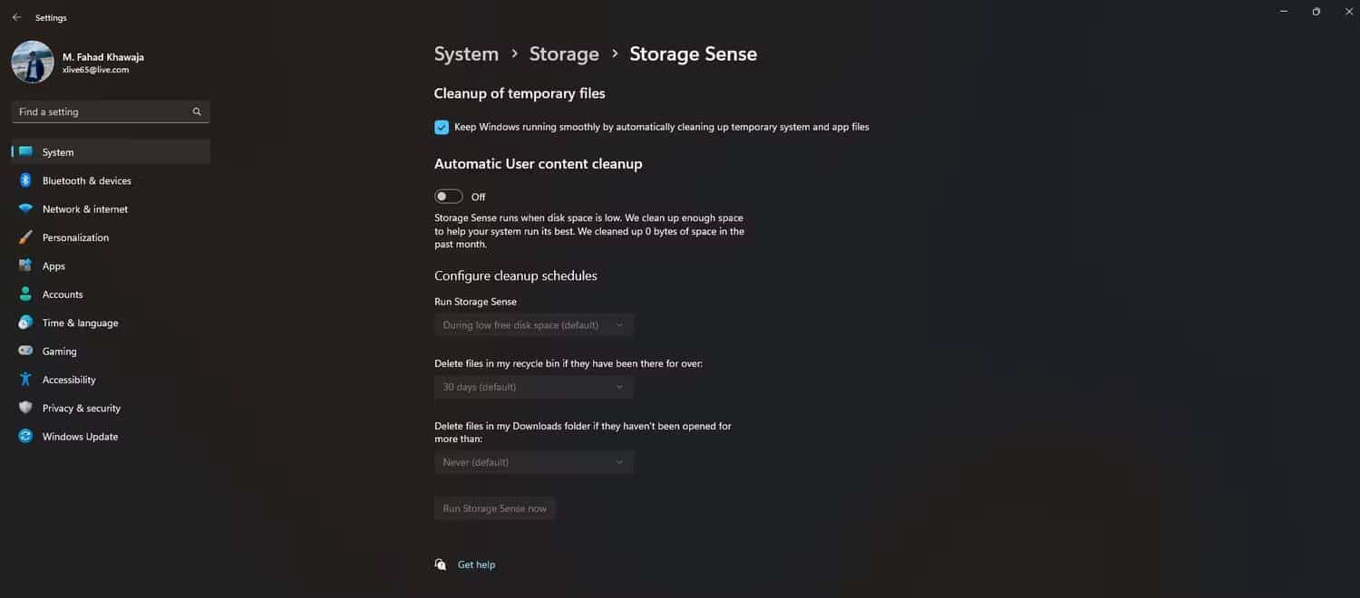 صورة لـ طرق لتوفير السعة التخزينية على Windows 11 | 1f0nErJV8DRaTbltBxjIQ1A-DzTechs