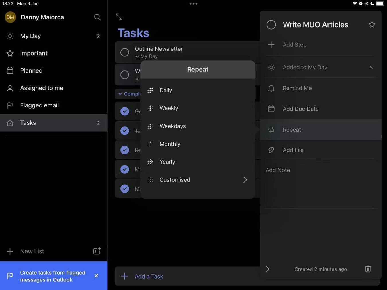 صورة لـ مقارنة بين Microsoft To Do و Todoist: أيهما أفضل لتتبع مهامك اليومية؟ | 1qrt8hv13Eebro6v9LJc8XQ-DzTechs