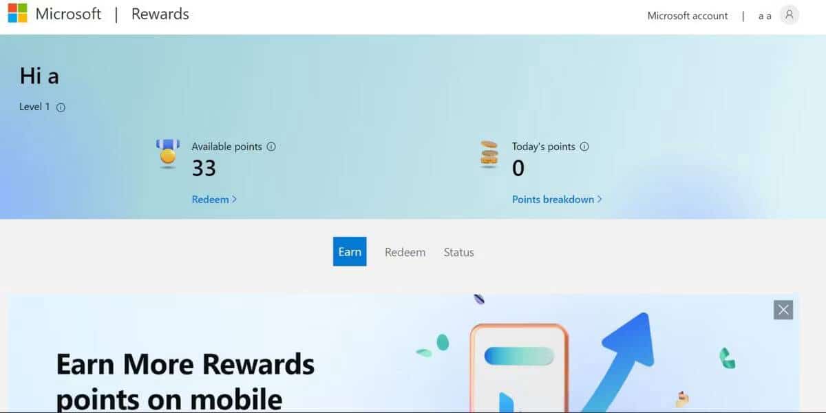 صورة لـ كيفية ربح نقاط Microsoft Rewards بسرعة | 1rPIzA5D93vnjgv8ypzUZEA-DzTechs