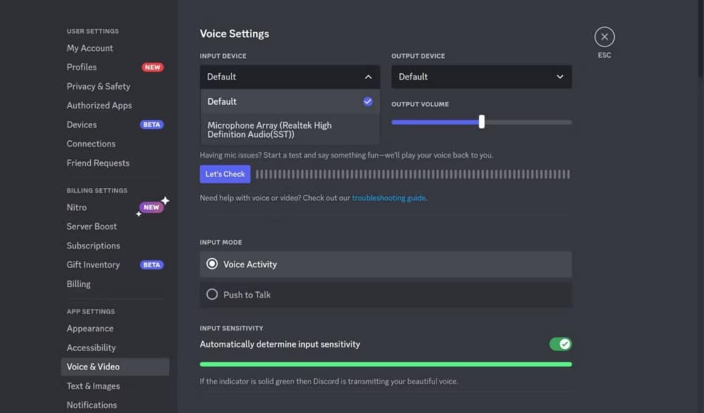 صورة لـ الميكروفون لا يعمل على Discord؟ إصلاحات لتجربتها | 1yDTNiZpI9VEy70vreHfSLA-DzTechs