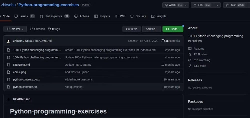 صورة لـ مُستودعات GitHub العملية التي ستُعلمك لغة Python | 1ki1vii7xASE7RIhxVEkNuw-DzTechs