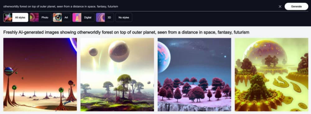 صورة لـ كيفية استخدام مُولد الصور بالذكاء الاصطناعي من Shutterstock لإنشاء عمل فني | 1nxLvnpEwPch-zPLRxUifjg-DzTechs