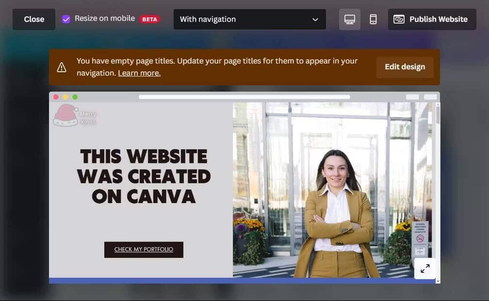 صورة لـ كيفية إنشاء موقع شخصي باستخدام Canva: دليل خطوة بخطوة | 1unV56uHJ5gGGvrfQtqusHQ-DzTechs