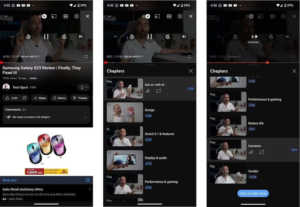 صورة لـ ميزات YouTube لـ Android الرئيسية لمُساعدتك في الحصول على المزيد من التطبيق | 1AlwlIRcsZQtXjGtBPKTa0Q-DzTechs