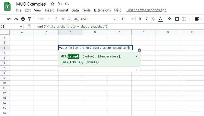 صورة لـ كيفية استخدام ChatGPT على “جداول بيانات Google” من خلال GPT for Sheets™ and Docs™ | 1Dv_w65V6CzC7xjtQr7UG0g-DzTechs
