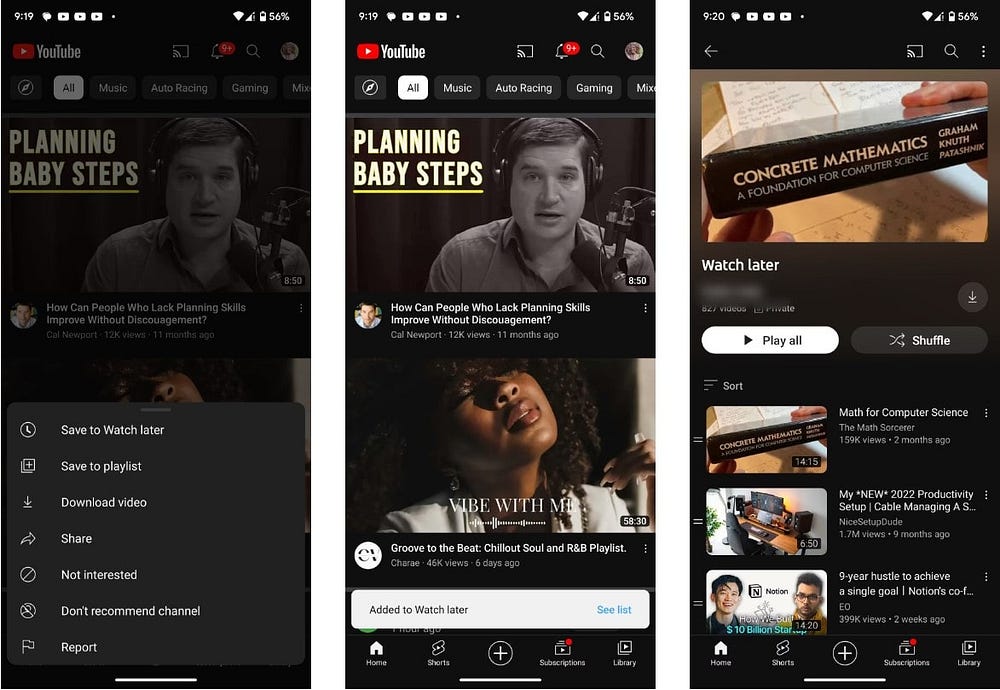 صورة لـ ميزات YouTube لـ Android الرئيسية لمُساعدتك في الحصول على المزيد من التطبيق | 1E9MJ_mHhP_CBbV1LwjQ2CA-DzTechs
