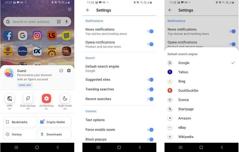 صورة لـ كيفية تغيير محرك البحث الافتراضي في أكثر مُتصفحات Android شيوعًا | 1FBeh0NCgB_3ZMRcWlTpByg-DzTechs