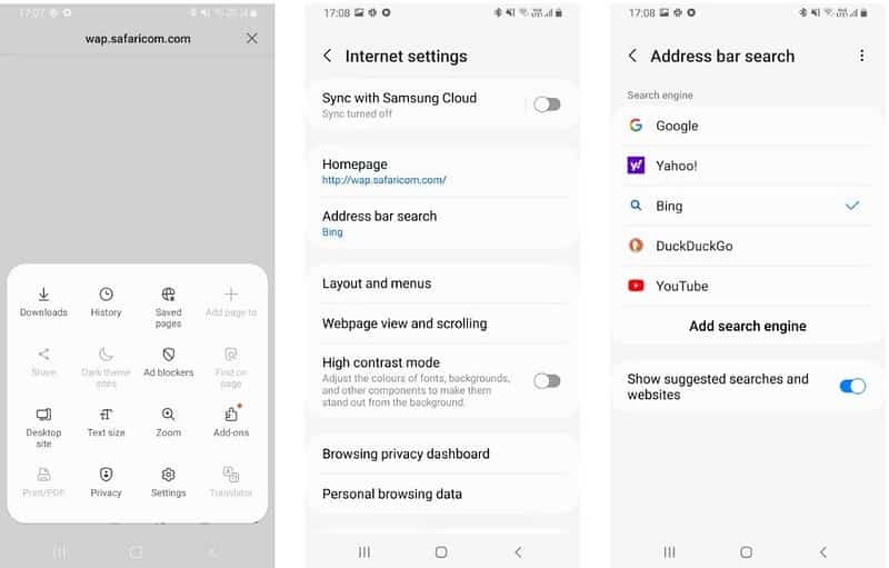 صورة لـ كيفية تغيير محرك البحث الافتراضي في أكثر مُتصفحات Android شيوعًا | 1_dHyTA_9jISSqFJegQO6-A-DzTechs