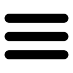 صورة لـ كيفية تغيير محرك البحث الافتراضي في أكثر مُتصفحات Android شيوعًا | Hamburger_icon.svg