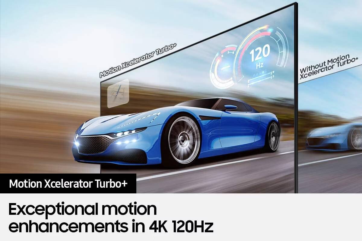 صورة لـ أفضل وأرخص أجهزة التلفزيون للألعاب بمُعدل 120 هرتز | Samsung-55-Inch-Class-Q70A-QLED-4K-Smart-TV-120Hz.avif_
