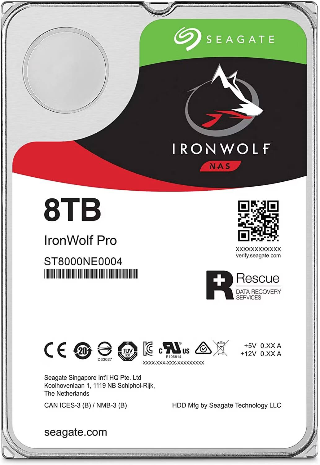 صورة لـ أفضل محركات الأقراص الصلبة الأكثر موثوقية | Seagate-IronWolf-Pro-NAS-sata.avif_