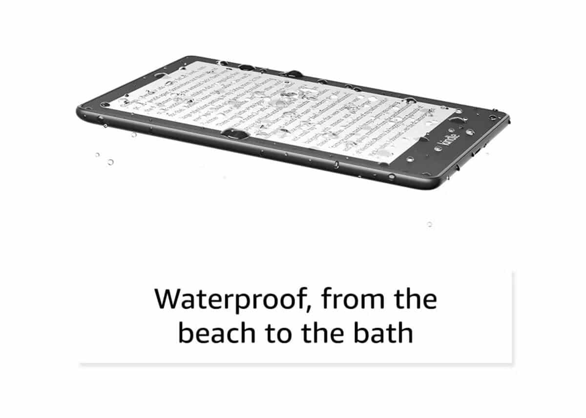 صورة لـ أفضل أدوات السفر للبقاء مُستمتعًا أثناء الرحلات الطويلة | amazon-kindle-paperwhite-waterproof.avif_