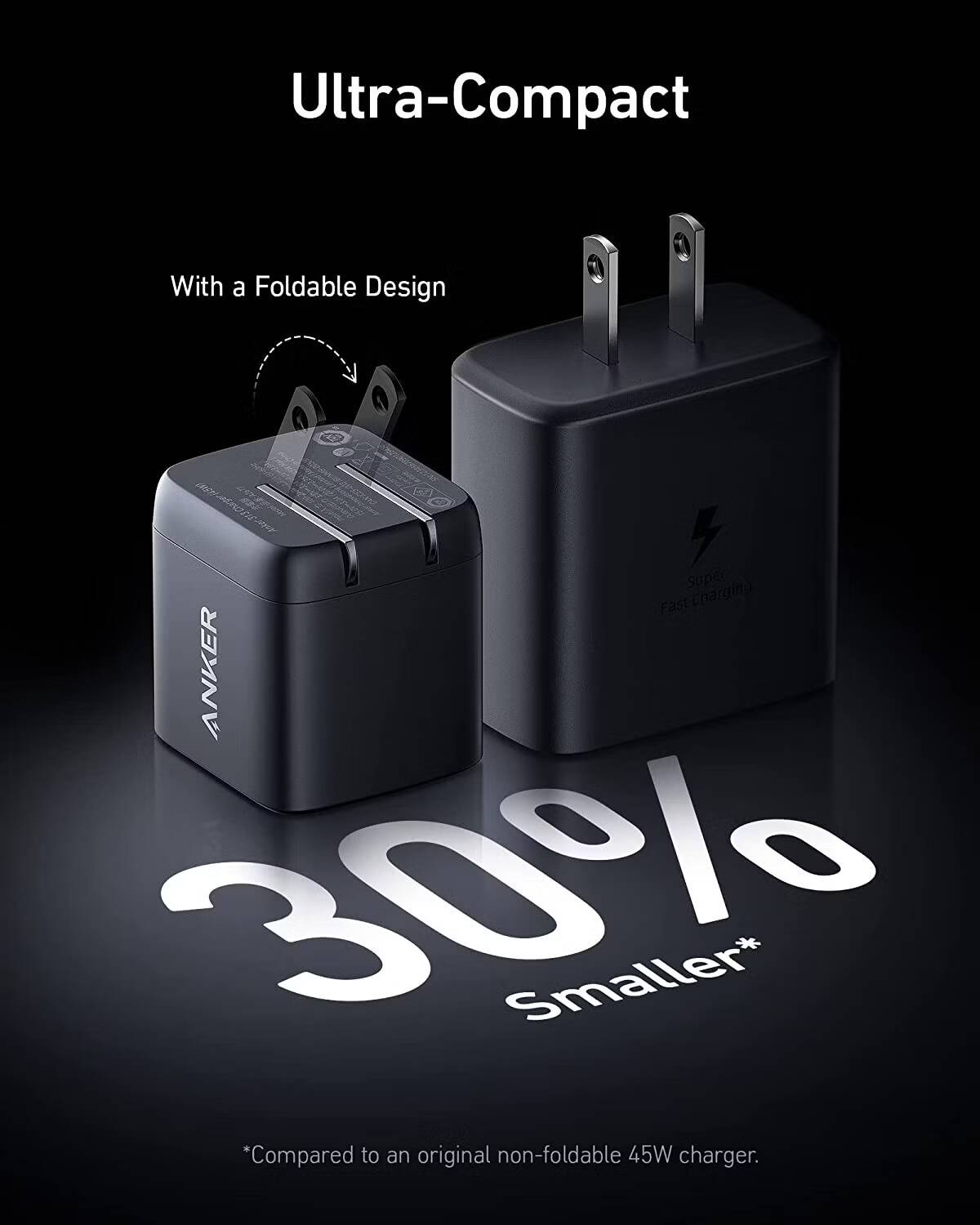 صورة لـ أفضل مُلحقات Samsung Galaxy S23 المُتوفرة | anker-313-charger-ace-45w-2.avif_