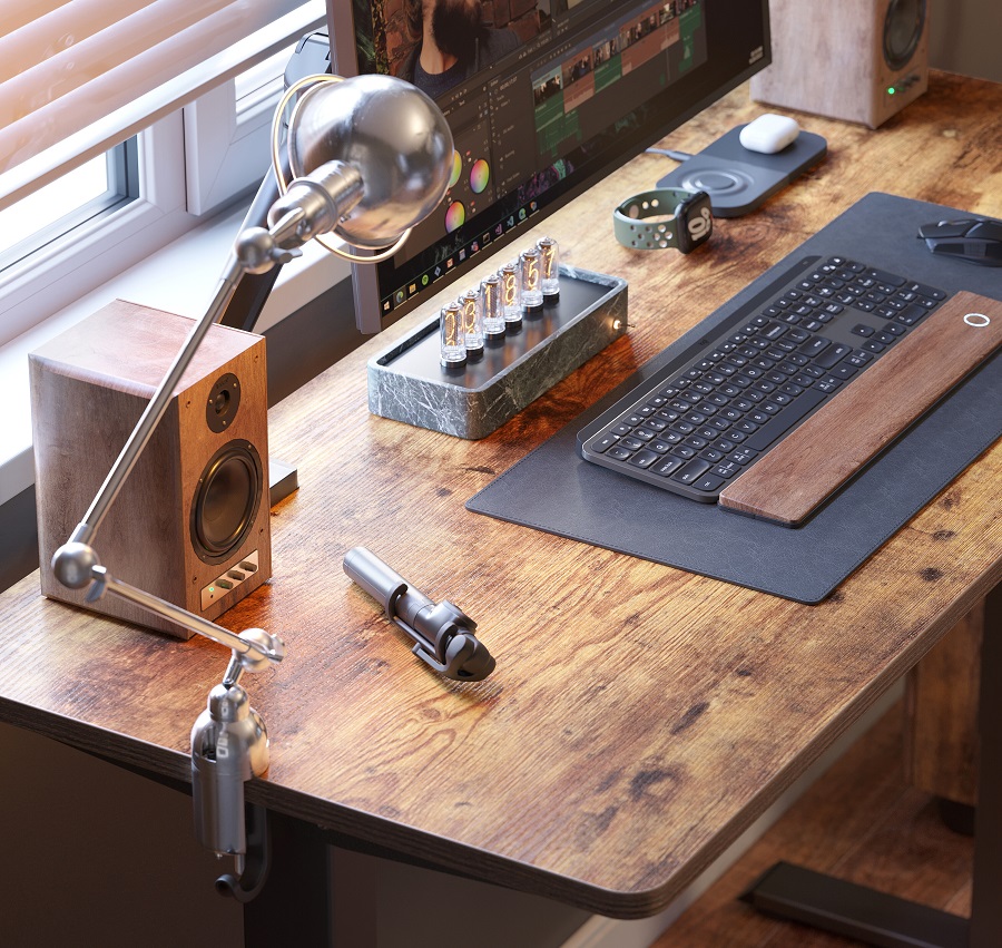 صورة لـ أفضل الأدوات التقنية المكتبية للمساعدة على استخراج إبداعك | cool-work-from-home-desk