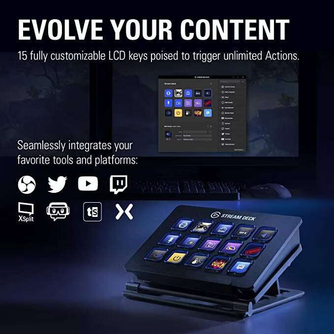 صورة لـ أفضل مجموعات البث لـ Twitch | stream-deck-classic-evolve-your-content.avif_