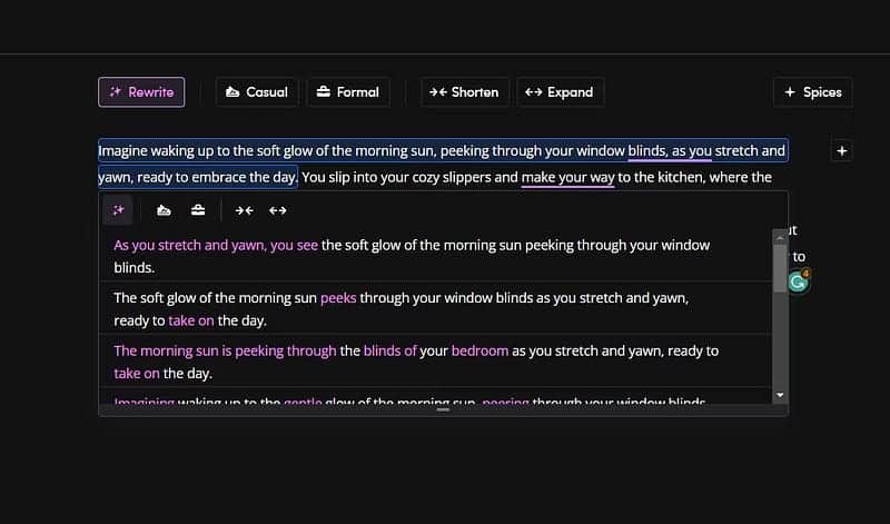 صورة لـ بدائل Quillbot المجانية لإعادة صياغة كتابتك | 10QJ0Jnl_OglxVYOc6Zj_eA-DzTechs