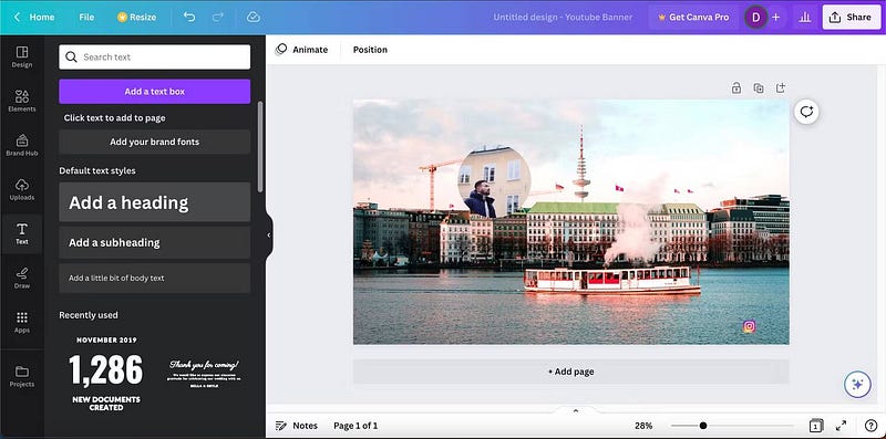 صورة لـ كيفية إنشاء غلاف لقناتك على YouTube باستخدام Canva | 1C6RJD1SOrs6iFVxihLZeXw-DzTechs