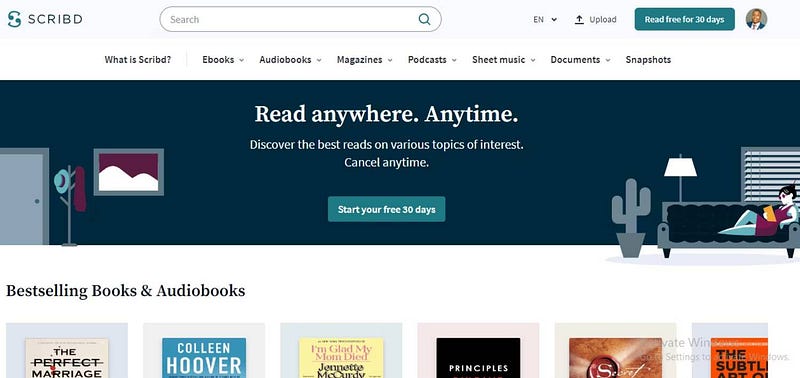 صورة لـ أفضل خدمات اشتراك الكتب الإلكترونية ، مُقارنة بينها | 1MTAVK25QPQq8VgxFGRostA-DzTechs