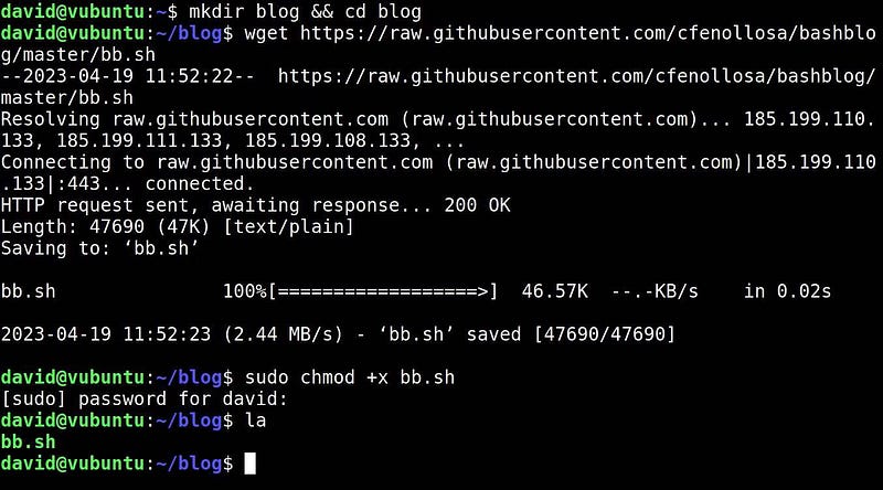 صورة لـ إنشاء موقع ويب ثابت بمظهر رائع من Terminal على Linux باستخدام Bashblog | 1NUwQBlt_fqtVWGpLBoClQQ-DzTechs