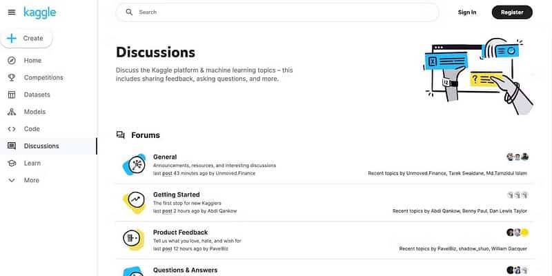 صورة لـ دليل المبتدئين إلى Kaggle لعلوم البيانات | 1SzzlnEVCnssfY9KbXUURpQ-DzTechs
