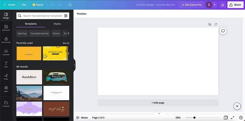صورة لـ كيفية إنشاء غلاف لقناتك على YouTube باستخدام Canva | 1bJ8GGYIpTBTua2f-zkWtcA-DzTechs