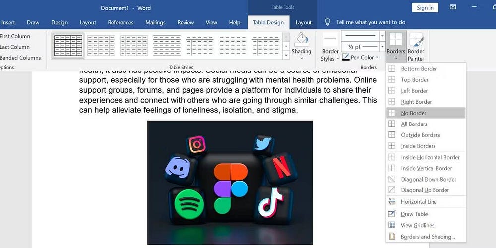 صورة لـ تلميحات Microsoft Word لإنجاز واجب الكلية بشكل أسرع | 1BGfEWUawUSm4y9AcPuVVSg-DzTechs