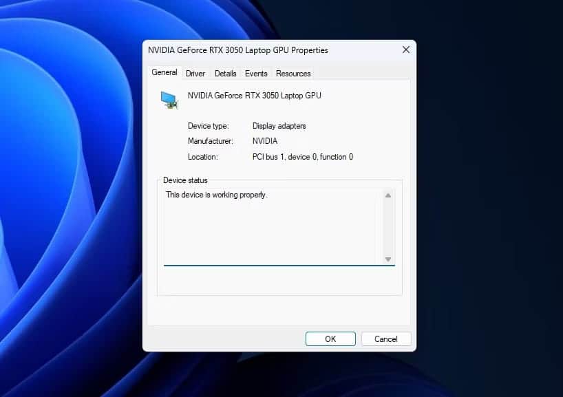 صورة لـ طرق التحقق من صحة وحدة معالجة الرسومات في Windows 11 | 1FoJ-lFrq6M9bFNAvxYiSVQ-DzTechs