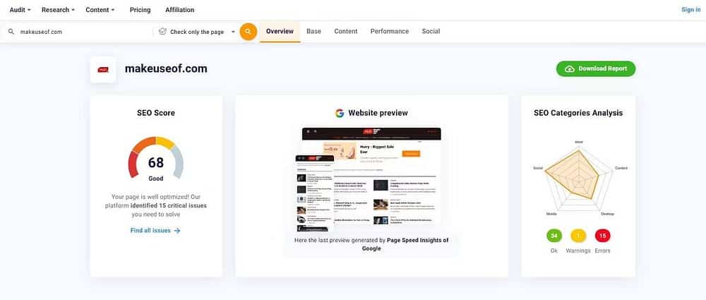صورة لـ أدوات لمراجعة SEO الخاصة بأي موقع ويب مجانًا وتحسينها | 1QKDU2MFzHdvrJzEYY_XTPA-DzTechs