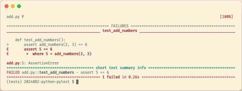 صورة لـ كيفية إعداد وتشغيل أول اختبار لكود Python باستخدام Pytest | 1VhdJwLUFMAhQFFPL_ULWug-DzTechs