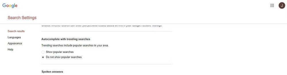 صورة لـ كيفية إيقاف طلبات البحث الرائجة على Google | 1WRcWkFjtxq1LzPsJ_zMVDQ-DzTechs