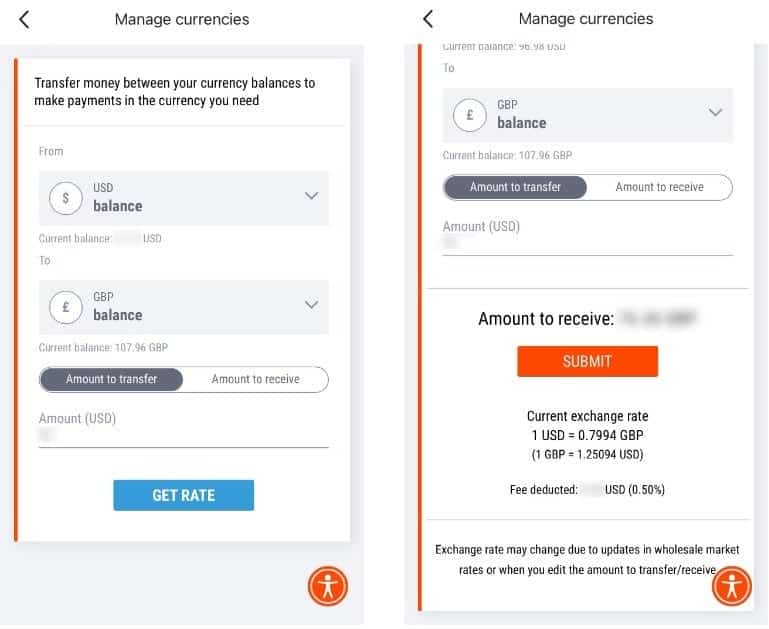 صورة لـ كيفية تحويل الأموال بين الأرصدة على Payoneer | 1WXnZ4Kbvtvwzpyf0ABisuQ-DzTechs