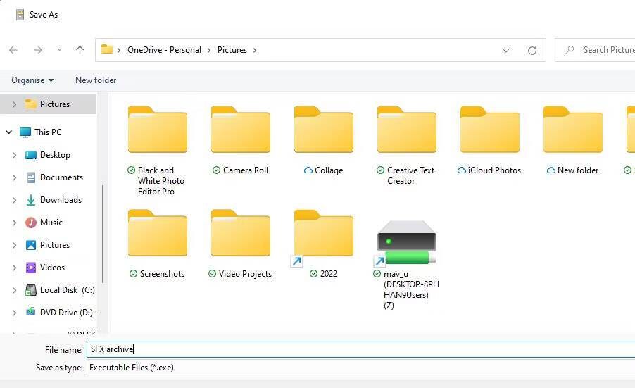 صورة لـ كيفية إنشاء ملف SFX مضغوط ذاتي الاستخراج في Windows 11 | 1Z1LwROrQtj8qWA8lNjZgoA-DzTechs