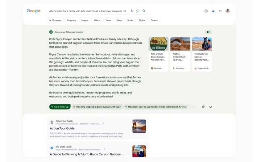 صورة لـ طرق رائعة سيعمل بها الذكاء الاصطناعي على تغيير بحث Google | 1ak_BlDml18-9c20WlOTadA-DzTechs