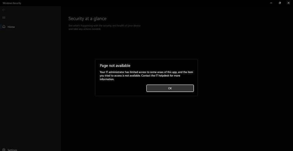صورة لـ كيفية إصلاح خطأ أمان Windows “يتمتع مسؤول تكنولوجيا المعلومات بامكانية وصول محدود” | 1fPN6X4xGAOxtHOAbEtfV0Q-DzTechs