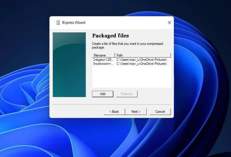 صورة لـ كيفية إنشاء ملف SFX مضغوط ذاتي الاستخراج في Windows 11 | 1hh10WzwpYH1FC4WSEN0m6g-DzTechs