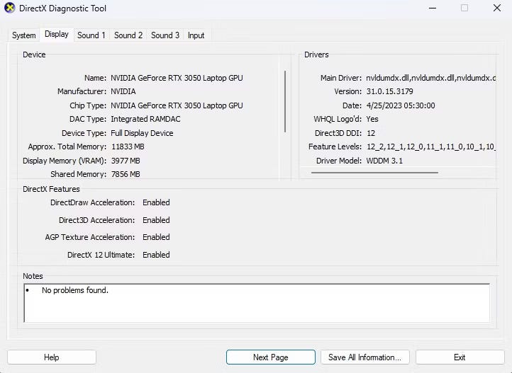 صورة لـ طرق التحقق من صحة وحدة معالجة الرسومات في Windows 11 | 1n-PoNTd19O-TEuWb_wnv3g-DzTechs