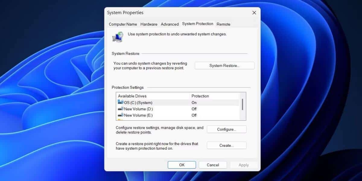 صورة لـ طرق لفتح استعادة النظام على Windows 11 | 14qqnIAbt4ZG8hiSlmYD6ow-DzTechs