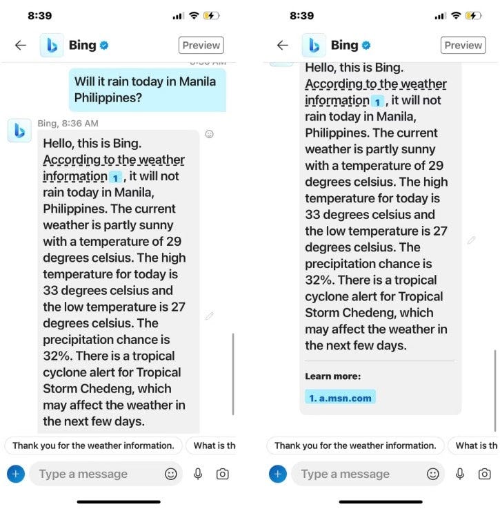 صورة لـ كيفية استخدام Bing Chat على Skype | 15-X3BrCtjbhhWNUXAMo39A-DzTechs