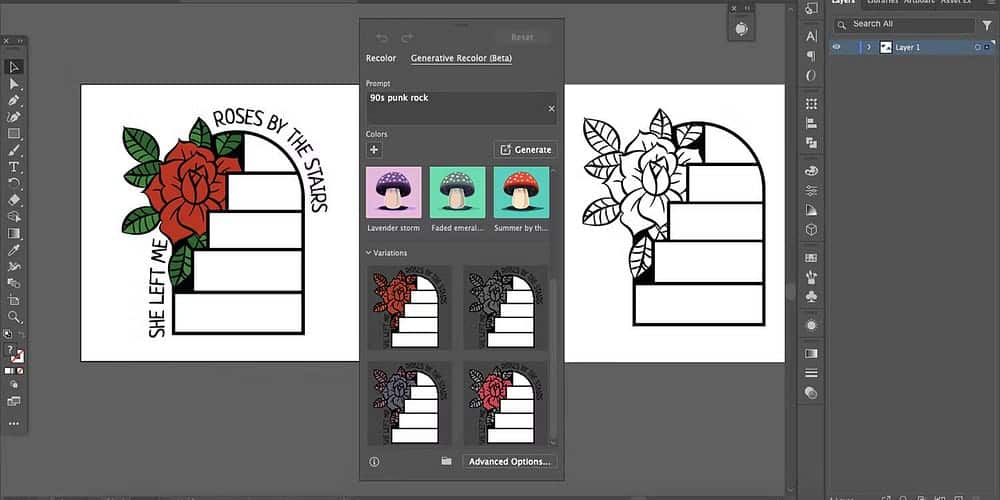 صورة لـ كيفية استخدام أداة Generative Recolor في Adobe Illustrator | 18lbq3C_oW9QdI6FSaHla-Q-DzTechs