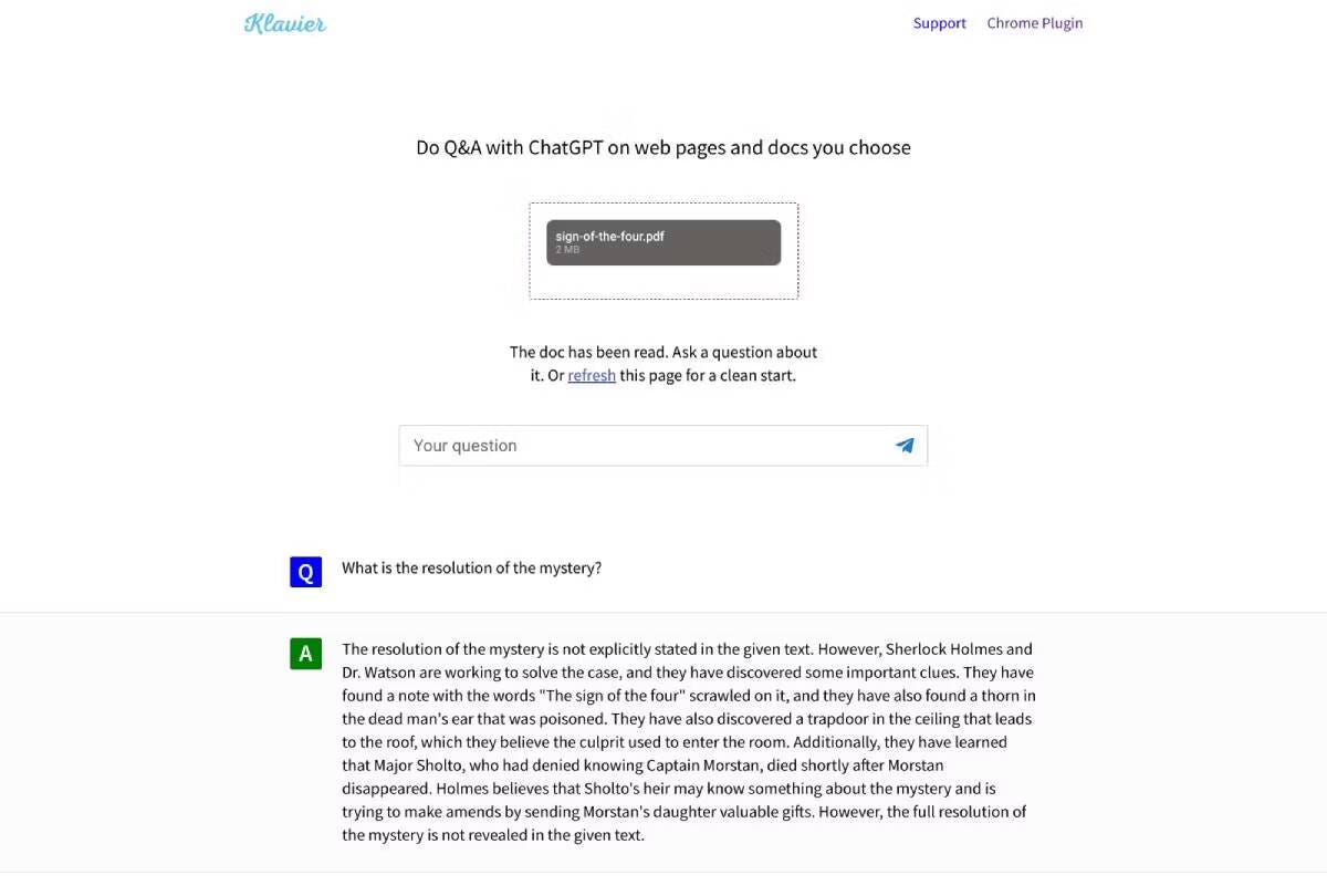 صورة لـ تطبيقات ChatGPT لتحليل المُستندات وملفات PDF والدردشة معها | 1BE6Jbbq0xI34oJpr8j2niw-DzTechs