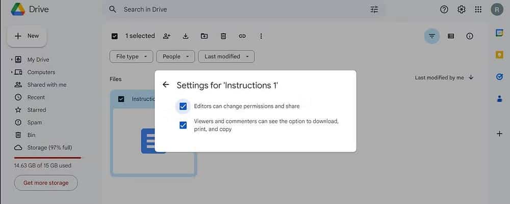 صورة لـ كيفية مشاركة ملفات Google Drive مع حسابات غير Gmail | 1JnQKN8XKklezAAOjYJ8bYQ-DzTechs